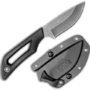 OUTDOOR EDGE PIVOT 2.5" FIXED - DP PNT BLCK/STNWSH SS W/SHEATH