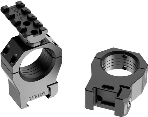 AUDERE SCOPE RINGS PSR 30MM - GEN III W/LEVEL HIGH BLACK