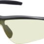 HOWARD LEIGHT ACADIA GLASSES - BLACK FRAME/AMBER LENS