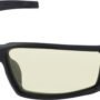 HOWARD LEIGHT HYPERSHOCK - GLASSES BLACK FRAME/AMBER LENS