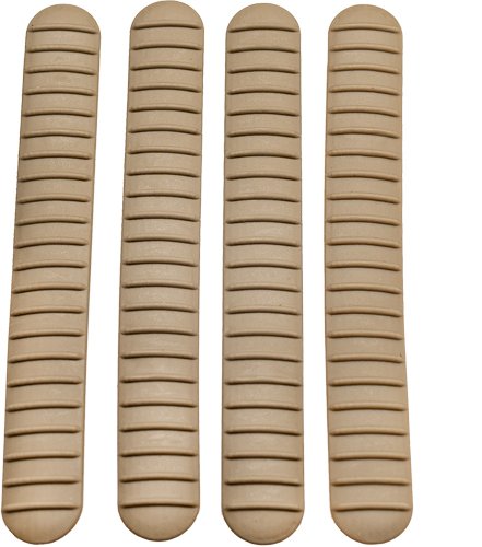 RCM1257.jpg B5 SYSTEMS RAIL COVER M-LOK - FDE 3 SECTION 4-PACK