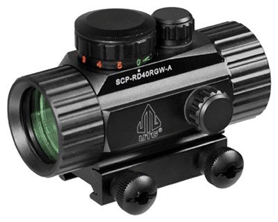 RD40RGWA.jpg UTG RED DOT 4.0 MOA DOT 38MM - WITH INTEGRAL MOUNT