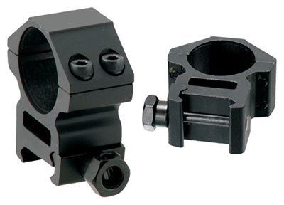 RGWM30M4.jpg UTG RINGS 30MM MEDIUM PROFILE - MATTE BLACK PICATINNY/WEAVER
