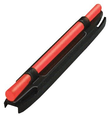 HIVIZ SHOTGUN FRONT SIGHT - MAGNETIC RIB .171-.265" RED
