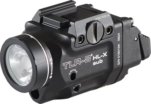 STREAMLIGHT TLR-8 HL-X SUB USB - 1913 SHORT MODELS LED W/LASER
