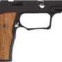 SHARPS BROS. P320 GRIP MODULE - MAN. SAFETY BLACK W/ CHERRY