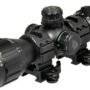 UTG BUGBUSTER 3-9X32 1" RGB - MIL-DOT W/QD RINGS BLACK
