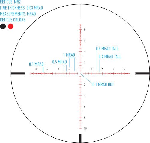 SM13141LR2_RETICLE.jpg SIGHTMARK PRESIDIO 3-18X50 - 30MM SCOPE MATTE BLACK LR2 RET