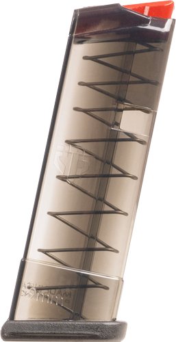 SMKGLK439.jpg ETS MAGAZINE FOR GLOCK 9MM 9RD - CARBON SMOKE FITS GLOCK 43