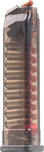 SMKHKVP921.jpg ETS MAGAZINE H&K VP9 9MM 21RD - EXTENDED CARBON SMOKE