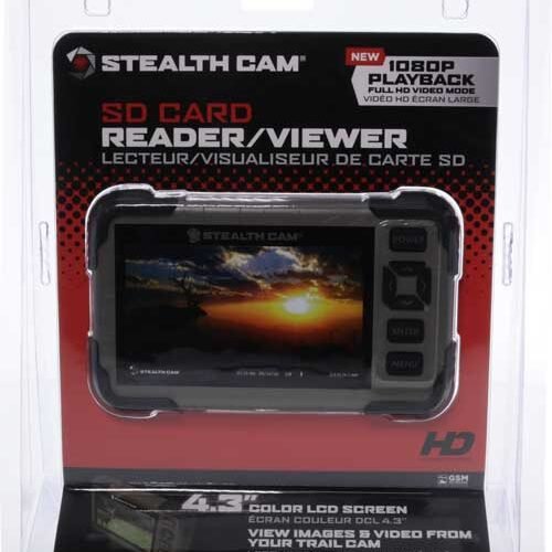STEALTH CAM CARD VIEWER - W/4.3" LCD SCREEN