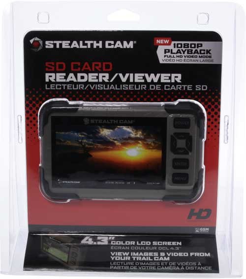 STEALTH CAM CARD VIEWER - W/4.3" LCD SCREEN