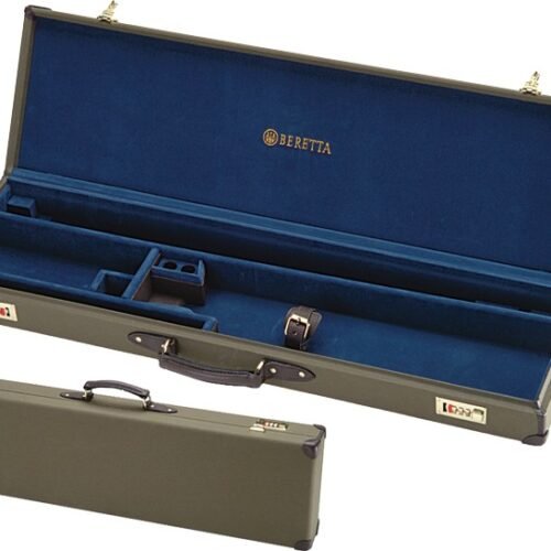 BERETTA LUGGAGE CASE FOR O/U - SHOTGUNS CANVAS/LEATHER LODEN