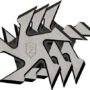 SZCO SIERRA ZULU 4" BUZZSAW - THROWING STAR SET 3PACK W/SHTH