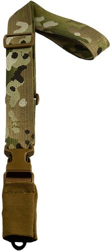 T6005MC.jpg TAC SHIELD SLING SINGLE POINT - CQB TACTICAL HK HOOK MULTICAM