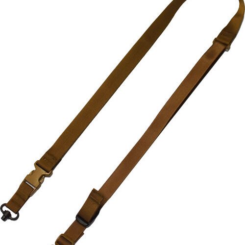 TAC SHIELD SLING TACTICAL - 2-POINT QD W/FAST ADJ COYOTE