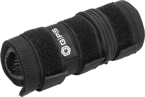 GPS TACTICAL SUPPRESSOR COVER - 6" BLACK