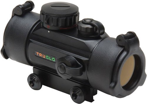 TRUGLO RED DOT SIGHT 1X30MM - 5-MOA W/MOUNT BLACK MATTE