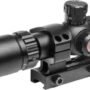 TRUGLO TACTICAL 1-4X24MM SCOPE - 30MM TUBE BDC MIL-DOT