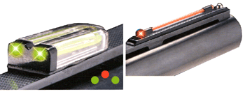 TG94.gif TRUGLO SIGHT SET GOBBLE-DOT - FOR ALL VENT RIBS RED/GREEN