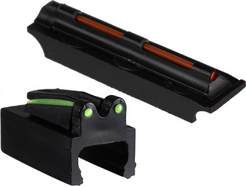 TG941XA_1.jpg TRUGLO SIGHT SET GOBBLE-DOT - SNAP ON FOR 1/4" RIB RED/GREEN