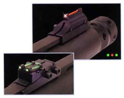 TG944D.jpg TRUGLO SIGHT SET GOBBLE-DOT - PRO SERIES 5/16" RIB RED/GREEN