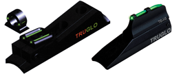 TG958X.gif TRUGLO SIGHT SET MUZZLE-BRITE - UNIVERSAL W/GHOST RING & NOTCH