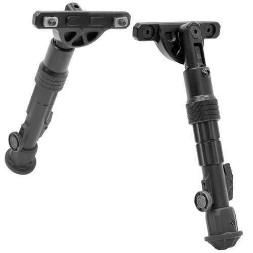 TLBPDM01.jpg UTG BIPOD RECON FLEX M-LOK - MATTE BLK CENTER H 5.7"-8"