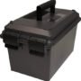 MTM TACTICAL PISTOL HANDGUN - CASE 3 GUN DARK GREY