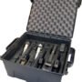 MTM TACTICAL PISTOL HANDGUN - CASE 6 GUN DARK GREY