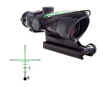 TRTA31CHG.jpg TRIJICON ACOG 4X32 .223 BAC CROSSHR GRN