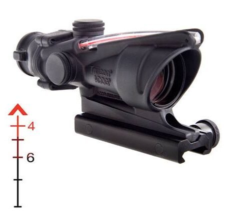 TRTA31F.jpg TRIJICON ACOG 4X32 .223 BAC CHEVRON RED