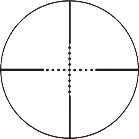 BSA TACTICAL WEAPON SCOPE - 4X30MM W/RINGS MIL-DOT BLK