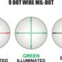 U6245AOIEW_RGB-RETICLE.jpg UTG SCOPE 6-24X50 1" AO - 36 COLOR ILLUMINATED MIL-DOT