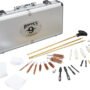 HOPPES DELUXE GUN CLEANING KIT - BRASS ROD 31PC W/ALUMINUM BOX