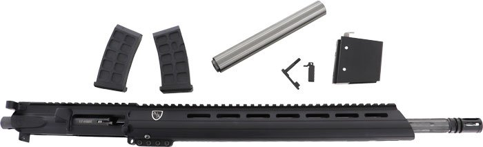 ALEXANDER UPPER RECEIVER AR15 - 17HMR 18" S/S FLUTED W/KIT