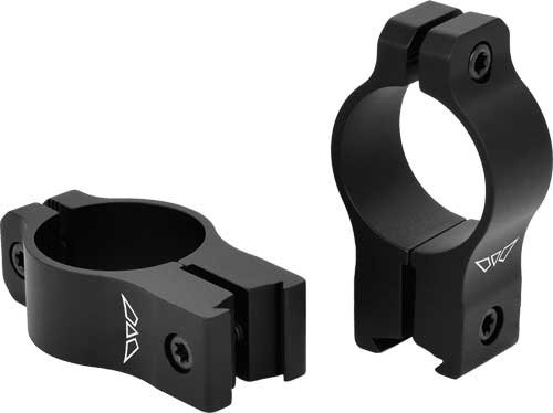 V422M.jpg WARNE VAPOR 1" HGH MATTE RINGS - ALUMINUM FITS 3/8-11MM DVETAIL