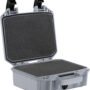 PELICAN VAULT SMALL PISTOL - CASE W/ FOAM GHOST GRAY