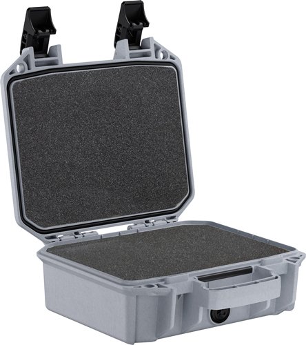 PELICAN VAULT SMALL PISTOL - CASE W/ FOAM GHOST GRAY