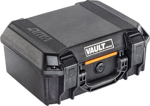 VCV200.jpg PELICAN VAULT MEDIUM PISTOL - CASE W/ FOAM BLACK