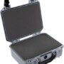 PELICAN VAULT MEDIUM PISTOL - CASE W/ FOAM GHOST GRAY