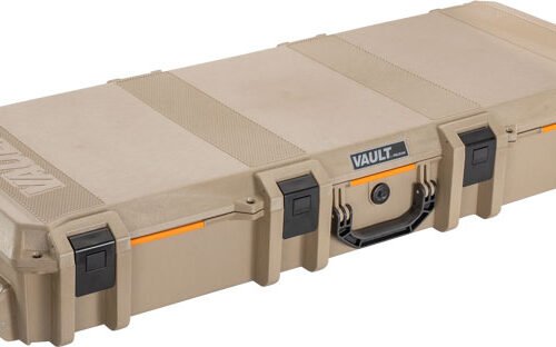 PELICAN VAULT TACTICAL RIFLE - CASE W/ WHEELS/FOAM 44" TAN