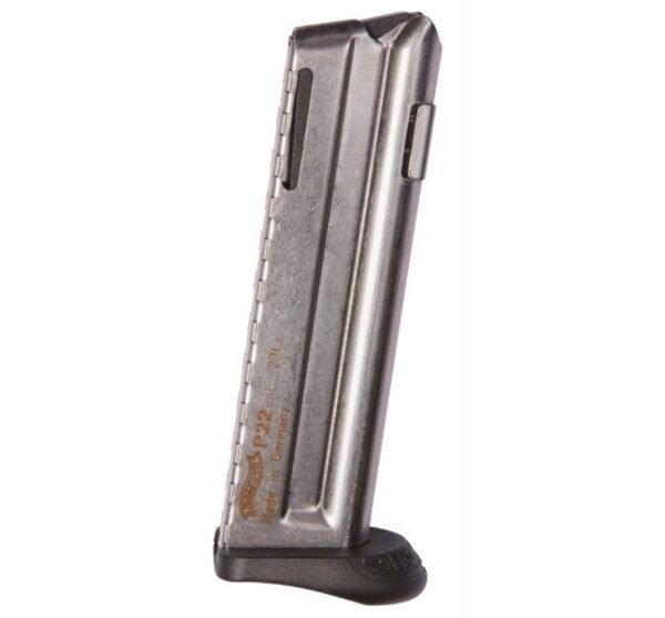 WA512604.jpg WALTHER ARMS MAGAZINE P22 10RD W/FINGERREST