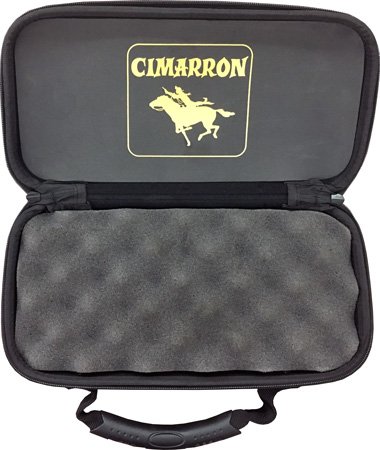 XISMALL.jpg CIMARRON REVOLVER CASE SMALL - 3.5" TO 5.5" BARREL BLACK