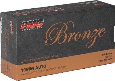 PMC 10MM 200GR FMJ-TC - 50RD 20BX/CS