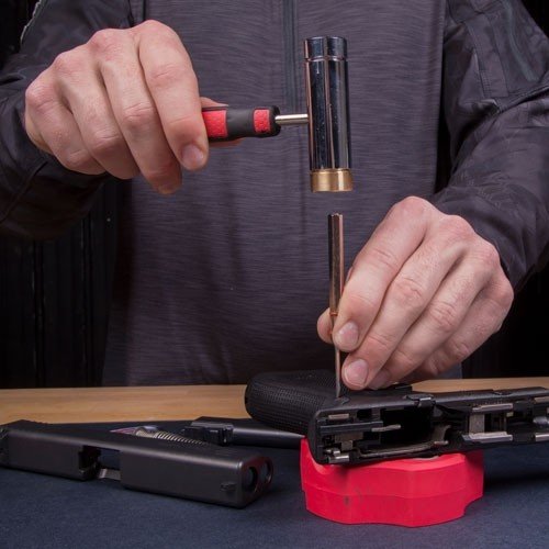 REAL AVID ACCU-PUNCH HAMMER - AND PUNCHES 10 PIN PUNCHES