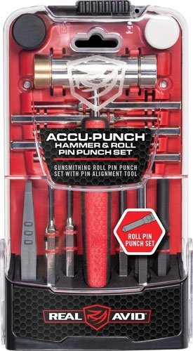 REAL AVID ACCU-PUNCH HAMMER - AND ROLL PIN PUNCH SET