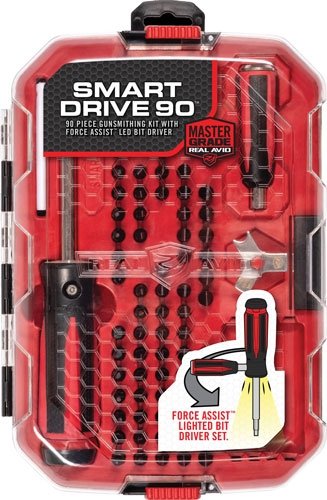 REAL AVID SMART DRIVE 90 PCE - GUNSMITHING KIT W/ FORCE AST