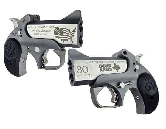 BOND ARMS ROWDY 30TH 45LC/410 SS 3" FS