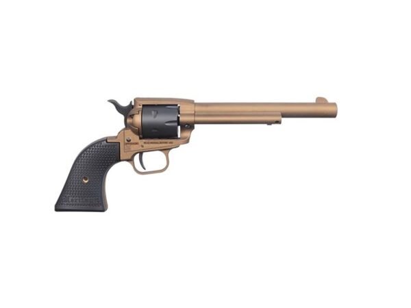 bbherr37f6.jpg HERITAGE MANUFACTURING 22LR BURNT BRNZ 6.5" FS STEEL